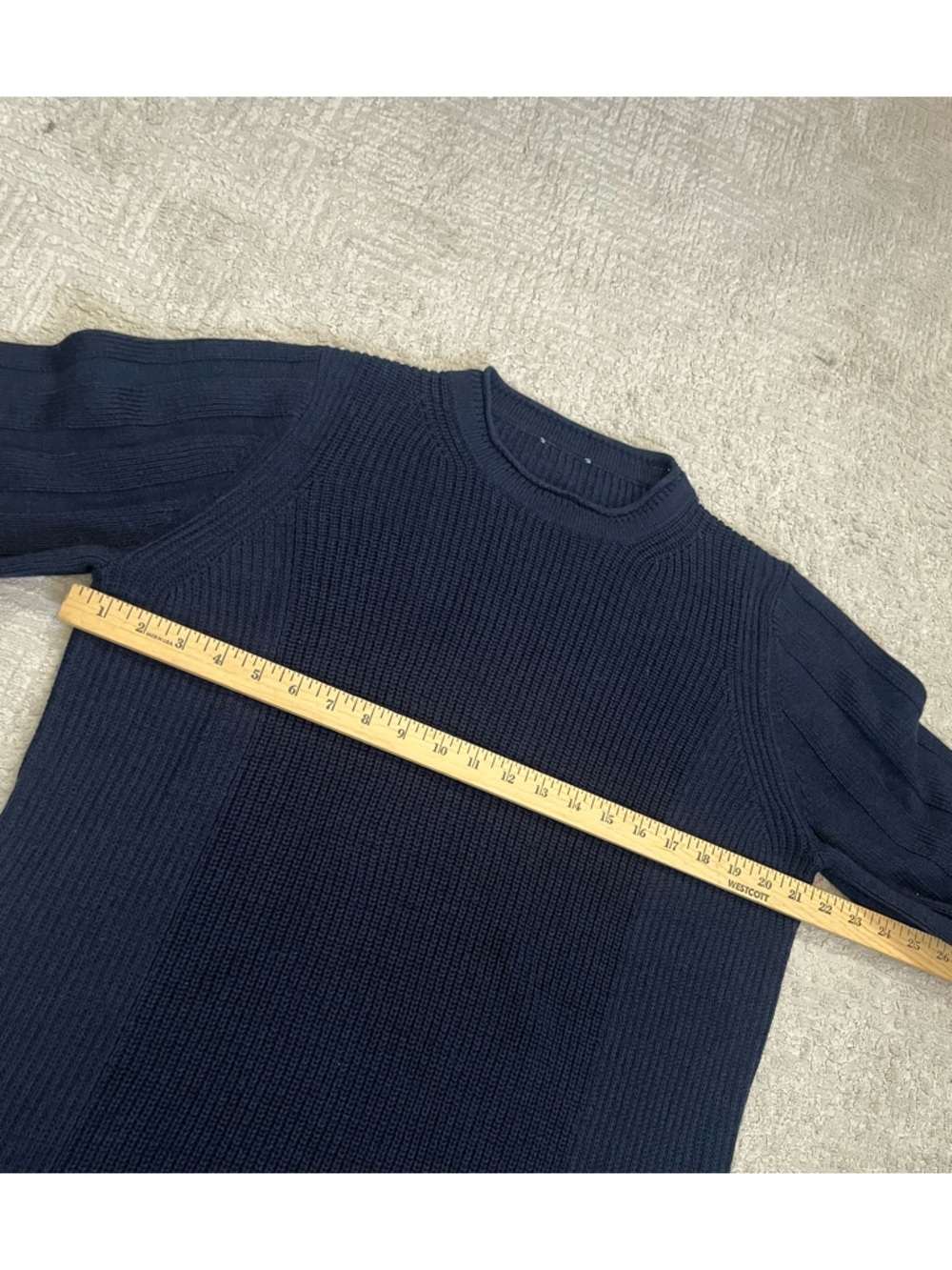 Wrap London Wool/Cotton Blend Sweater Dress - Picture 4 of 8